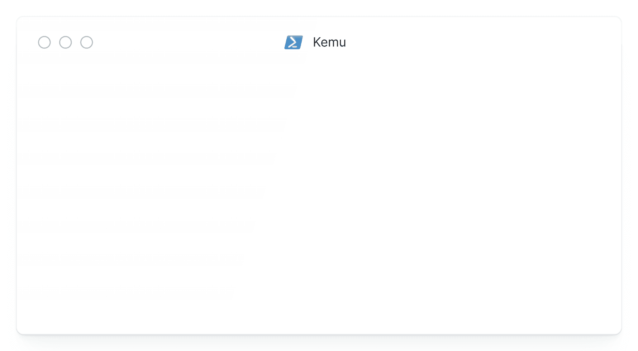 Terminal Kemu